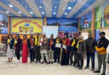 सुवेदीको गीत ‘साँच्चै नै रमाईलो झापा बिर्तामोड’को लोकार्पण