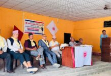 नेकपा एमाले बाह्रदशी :अगुवा कार्यकर्ता र नेताहरुबीच अन्तरक्रिया