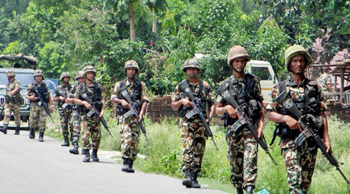 झापाको १२ ठाउँमा नेपाली सेनाको बम डिस्पोजल टोली तैनाथ