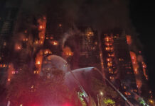 हङकङमा भीषण आगलागी, ४४ जनाको मृत्यु