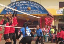 अर्जुनधारा महिला भलिबलमा एपिएफ र न्यु डायमन्ड विजयी