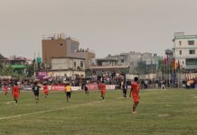 एनी प्रथम गछिया गोल्डकप : राष्ट्रिय जागृती फुटबल क्लब इटहरी फाइनल प्रवेश