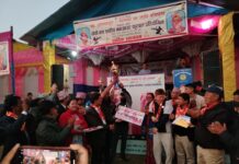 हल्दिवारी –५ लाई स्मृति फुटबलको उपाधि