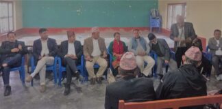 आन्तरिक चुनाव मेलमिलापसहित सकाएर आमचुनावमा लाग्न नेतृ प्रसाईको आह्वान