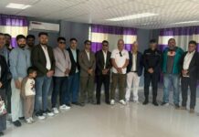 दमकका शैक्षिक परामर्श व्यवसायीद्धारा दमक प्रहरीलाई समिक्षालय भवन हस्तान्तरण