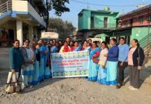 पथरी शनिश्चरेमा राष्ट्रिय महिला सामुदायिक स्वास्थ्य स्वयंसेविका दिवस मनाइयो, सरस्वती खनाल सम्मानित