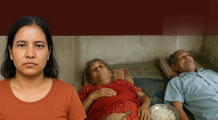 बेलबारीमा बुहारीद्वारा सासू–ससुरालाई विष खुवाइएको आरोप, सासूको मृत्यु–ससुरा गम्भीर