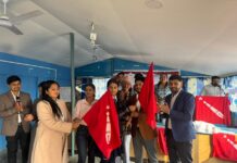 अनेरास्ववियुको मेचीमहाकाली विद्यार्थी जागरण यात्रा शुभारम्भ