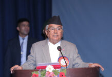 राष्ट्रपतिद्वारा उधौलीको शुभकामना