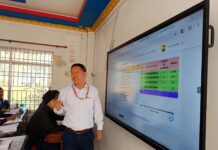 सुन्दरहरैंचामा डिजिटल स्मार्ट बोर्डमा विद्यार्थीको भविष्य चम्काउदै पूर्वाञ्चल पब्लिक स्कूल