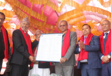 आँखा उपचार केन्द्रलाई दुई करोड बढीको उपकरण हस्तान्तरण