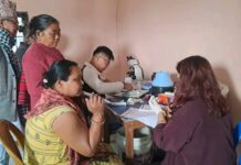 हिमालय इङ्लिस स्कुलमा नि:शुल्क स्वास्थ्य शिविर, एक हजारभन्दा बढीले लिए सेवा