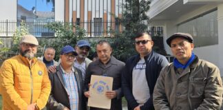 कांग्रेस सभापति थापा र झापा गोल्डकपको टोलीबीच भेटघाट