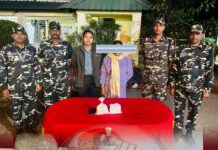 काकडभिट्टा–पानीटंकी नाकाबाट १० किलो चाँदी बरामद, झापाकी महिला पक्राउ