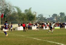 अन्तरपालिका यु–१८ फुटबल प्रतियोगितामा भद्रपुर विजयी