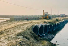 कमला नदीमा अस्थायी ‘डाइभर्सन’