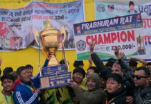 ‘प्रभुराम राई आमन्त्रित फुटबल कप–२०८२’को उपाधि नेर्पा स्पोर्ट्सलाई