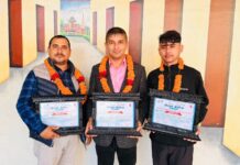 वीरता जेसीजको ४५औँ पदहस्तान्तरण तथा पुरस्कार वितरण सम्पन्न