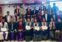 पेशागत बीमा अभिकर्ता संघ झापाको पाँचौं अधिवेशन सम्पन्न, गोदार अध्यक्षमा निर्वाचित