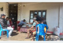 जलथलका सन्थाल समुदायमा नियमित बचत अभियान