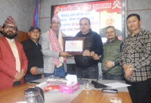 जन्मदिनलाई व्यवसायी एकताको सन्देशमा रूपान्तरण :राहत कोषमा पूर्व अध्यक्ष भट्टराईको योगदान