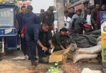 होलसेल पसल तथा होटलहरूको अनुगमन