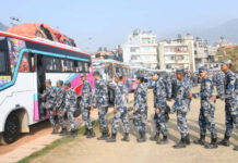 सशस्त्र प्रहरी हेडक्वार्टरबाट निर्वाचनमा खटिए एक हजार ६०० भन्दा बढी जनशक्ति