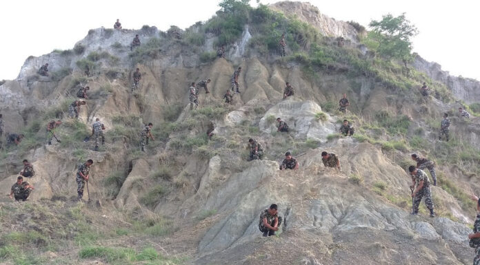 पर्यावरण संरक्षण र सुरक्षामा नेपाली सेना