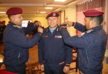 बिर्तामोडका ढुण्डीराज गिरी डीएसपीमा बढुवा