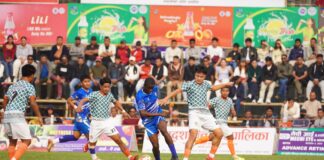 झापा–११ फुटबल क्लब सातौँ एक्स्ट्रिम झापा गोल्डकपको सेमिफाइनलमा