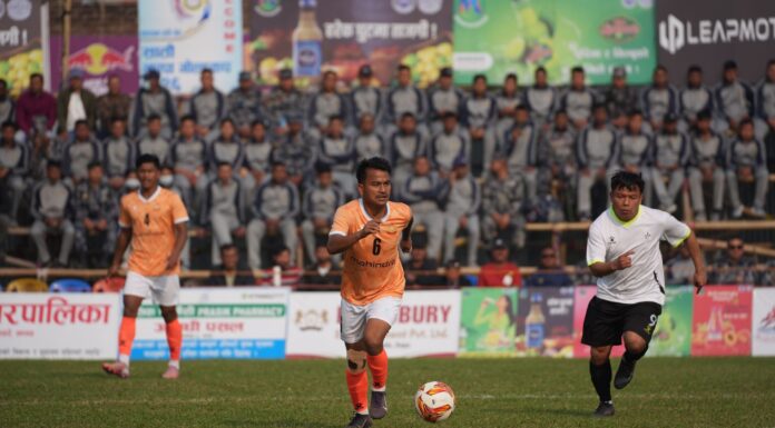 झापा गोल्डकप : सशस्त्र प्रहरी सेमिफाइनल प्रवेश