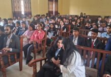 भद्रपुरमा नमूना संयुक्त राष्ट्र संघको अभ्यास कार्यक्रम