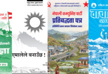 राजनीतिक दलको चुनावी प्रतिबद्धतामा जलवायु परिवर्तनका मुद्दा