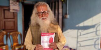 घरदैलोमा व्यस्त ८३ वर्षीय उम्मेदवार हिरण्यप्रसाद