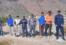 दार्चुलामा निर्वाचन सुरक्षाका लागि संयुक्त सुरक्षा गस्ती