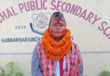 प्रिन्सिपल राईको जितमा पूर्वाञ्चल पब्लिक स्कूल उत्साहित