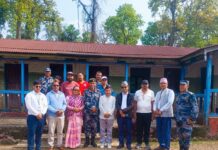 जेन्जी आन्दोलन पछि बिस्थापित दानाबारी सशस्त्र प्रहरी बेस क्याम्प पुनर्स्थापना