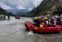 कालीगण्डकीमा ‘र्याफ्टिङ’ सञ्चालन