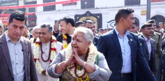 प्रधानमन्त्रीद्वारा पशुपतिनाथको दर्शनसहित रुद्राभिषेक पूजा