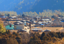 ढोरपाटनमा पहिलोपटक पुग्यो केन्द्रीय लाइन