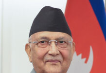 पूर्वप्रधानमन्त्री केपी शर्मा ओली पक्राउ परेका
