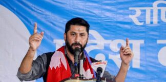 सभापति रवि लामिछानेद्वारा निर्वाचन खर्च विवरण सार्वजानिक