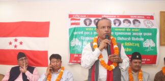 मुलुकको आर्थिक समृद्धिका लागि होटल व्यवसायीको महत्त्वपूर्ण भूमिका छः महामन्त्री घिमिरे