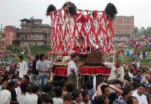 पच्चीस सय वर्ष पुरानो चण्डेश्वरी जात्राः देवताको रक्षार्थ खुसीयालीको पर्व