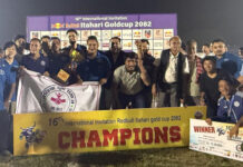 इटहरी गोल्डकपः युवा समाज मोरङलाई उपाधि