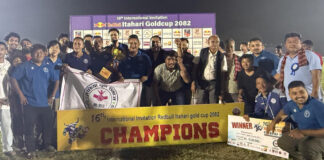 इटहरी गोल्डकपः युवा समाज मोरङलाई उपाधि