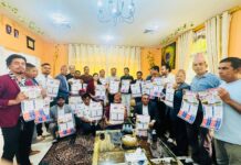 झापाली समाज कतारद्वारा भित्ते पात्रो अनावरण