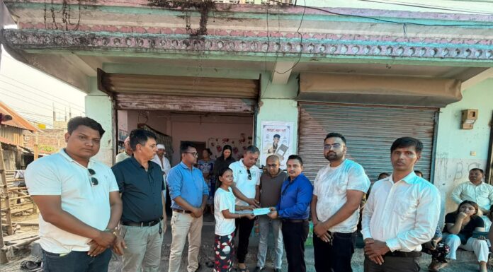 क्यानडामा निधन भएकी कुमालको परिवारलाई इक्यान झापाको आर्थिक सहयोग