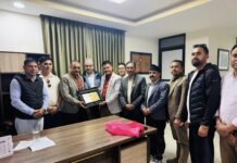 कांग्रेस सभापति थापालाई सम्मान